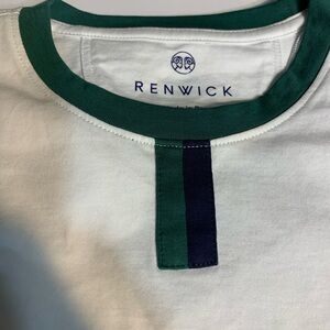 Renwick White and Green T-Shirt